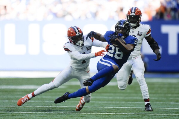 Colts provide glimpse of what their offense could be if they